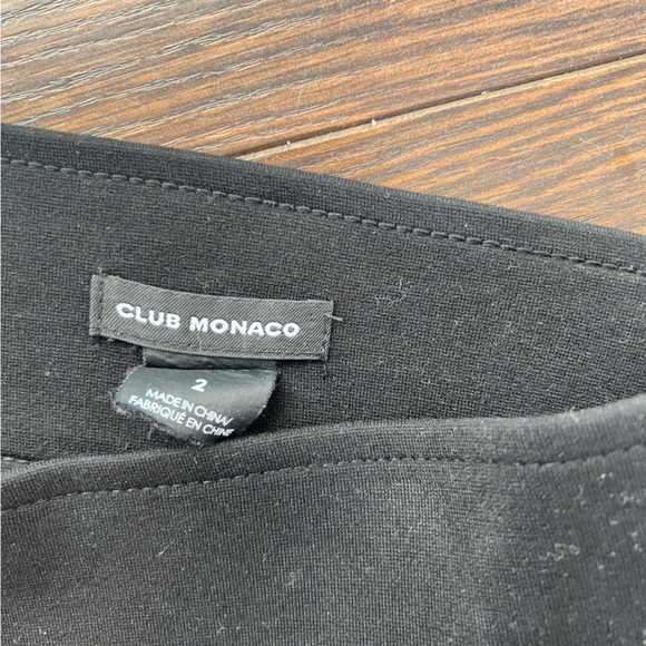 Club Monaco faux leather leggings - Picture 3 of 5